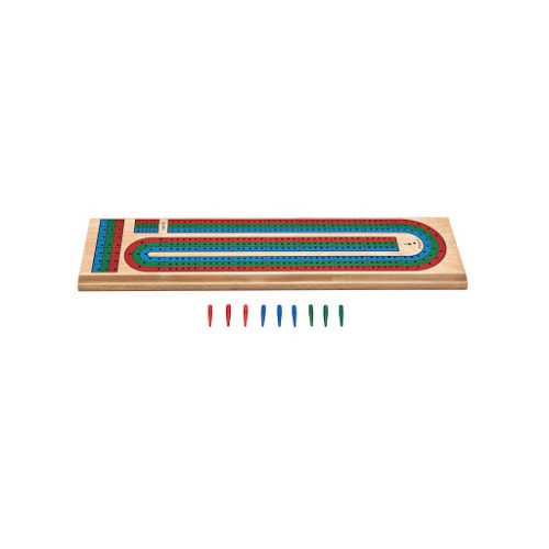 Mainstreet Classics Wooden Cribbage Board