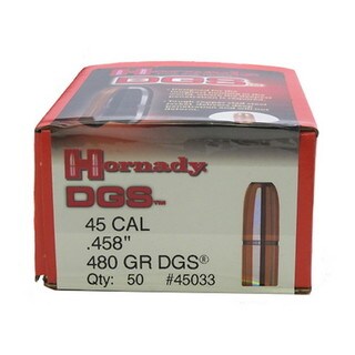 Hornady 45 Caliber Bullets .458" 480gr DGS (Per 50)