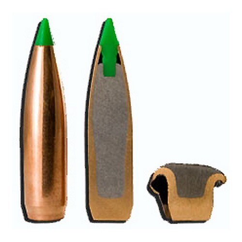 Nosler 30 Caliber Bullets Ballistic Tip Hunting, 168 Grains, Spitzer, Per 50