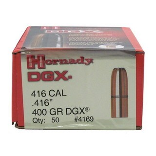 Hornady 416 Caliber .416" 400gr DGX (Per 50)