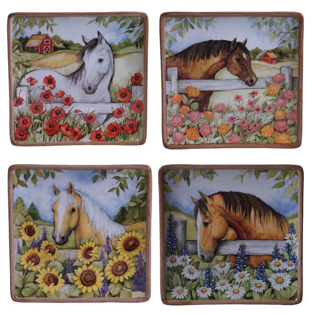 Certified International Heartland Salad/Dessert Plates (Set of 4)