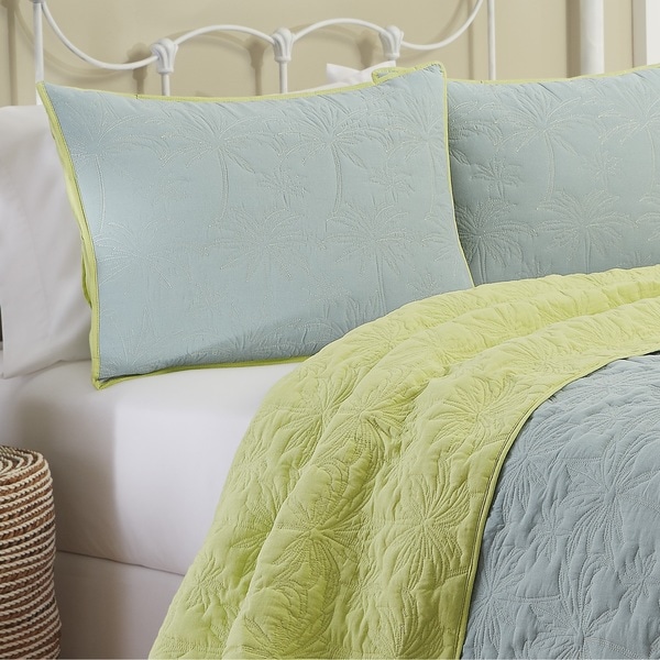 Vue Zuma Beach 100% Cotton Reversible Quilt Set