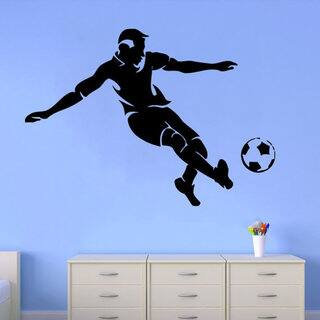 Wall Vinyl Decal Home Decor Art Sticker Football Player Sport