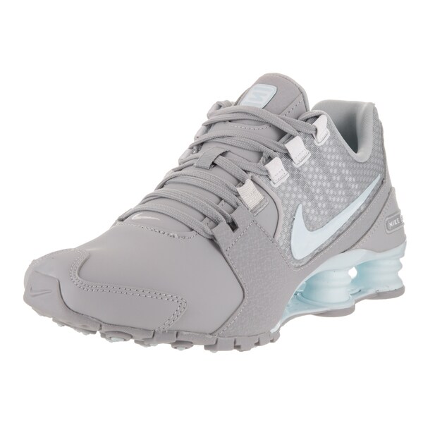 nike grey textile running shoes