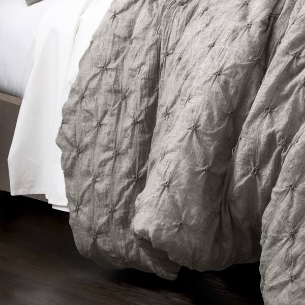 Shop Lush Decor Ravello Pintuck 5 Piece King Size Comforter Set In