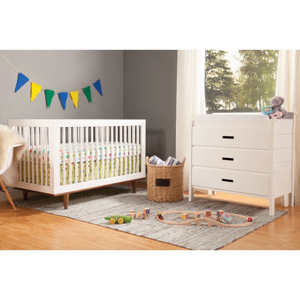 baby mod marley 3 in 1 convertible crib white