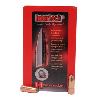 Hornady 8mm Bullets 170 Gr RN InterLock (Per 100)
