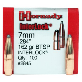 Hornady 7mm Bullets 162 Gr BTSP (Per 100)