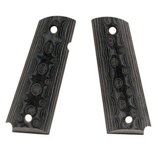 Hogue Colt & 1911 Government Grips G-10 G-Mascus Black/Gray