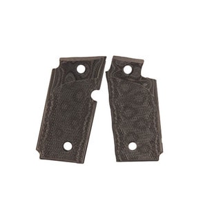 Hogue Sig P238 Grips Checkered G-10 G-Mascus Black/Gray