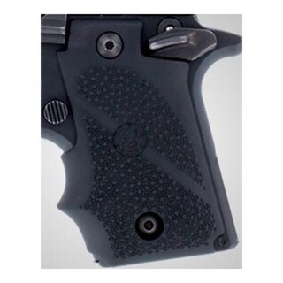Hogue Sig P238 Grips Rubber w/Finger Grooves, Black