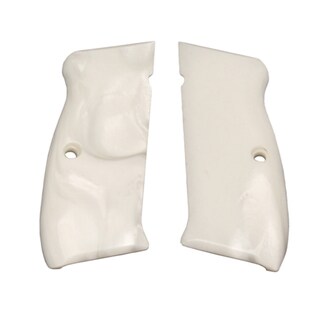 Hogue CZ-75/CZ-85 Grips White Pearl