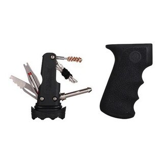 Hogue AK-47 Rubber Grip w/Samson Field Survival Kit, Black