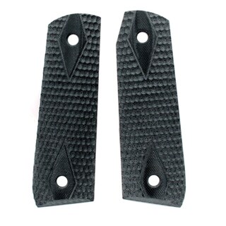 Hogue Ruger 22/45 RP Grip Piranha G-10 Solid Black