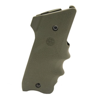 Hogue Ruger Mark II MK III Rubber Grip w/Finger Grooves OD Green