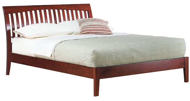 Contemporary Shaker Full size Platform Bed