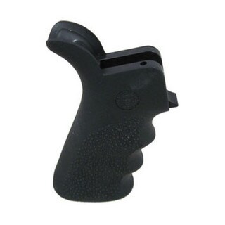 Hogue AR-15 Rubber Grip Beavertail w/Finger Grooves Black