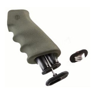 Hogue AR-15 Rubber Grip w/Storage Kit Olive Drabe Green