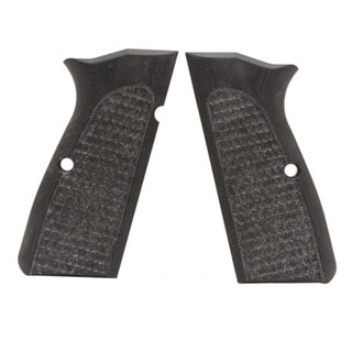 Hogue Browning Hi Power Grips Pirahna G-10 Solid Black