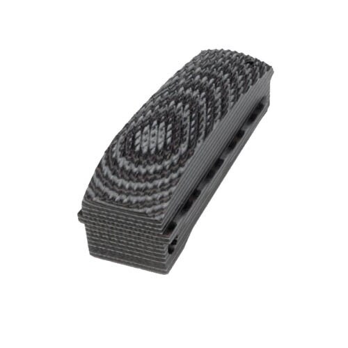 Hogue Colt, 1911 Government Mainspring Housing G-10 Checkered Arched G-Mascus Black/Gray