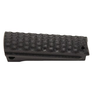 Hogue Colt, 1911 Government Mainspring Housing G-10 Piranha Flat Solid Black