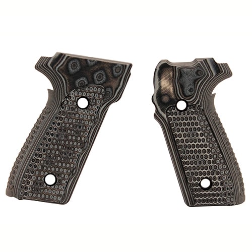 Hogue Sig P228/P229 Grips Pirahna G-10 G-Mascus Black/Gray