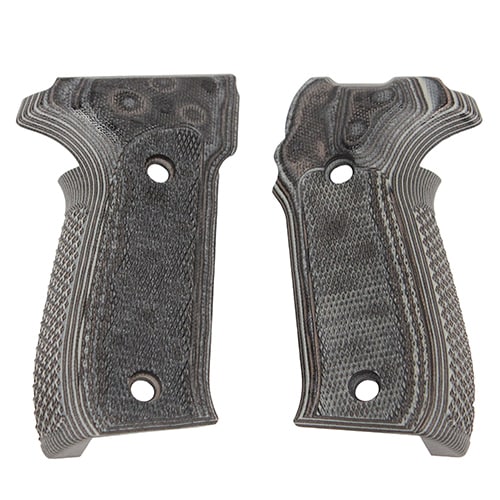 Hogue Sig P226 Grips Checkered G-10 G-Mascus Black/Gray