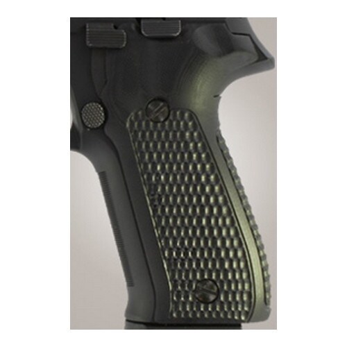 Hogue Sig P226 Grips Pirahna G-10 Solid Black