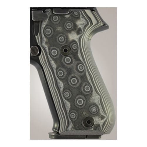 Hogue Sig P220 American Grips G-10 G-Mascus Black/Gray