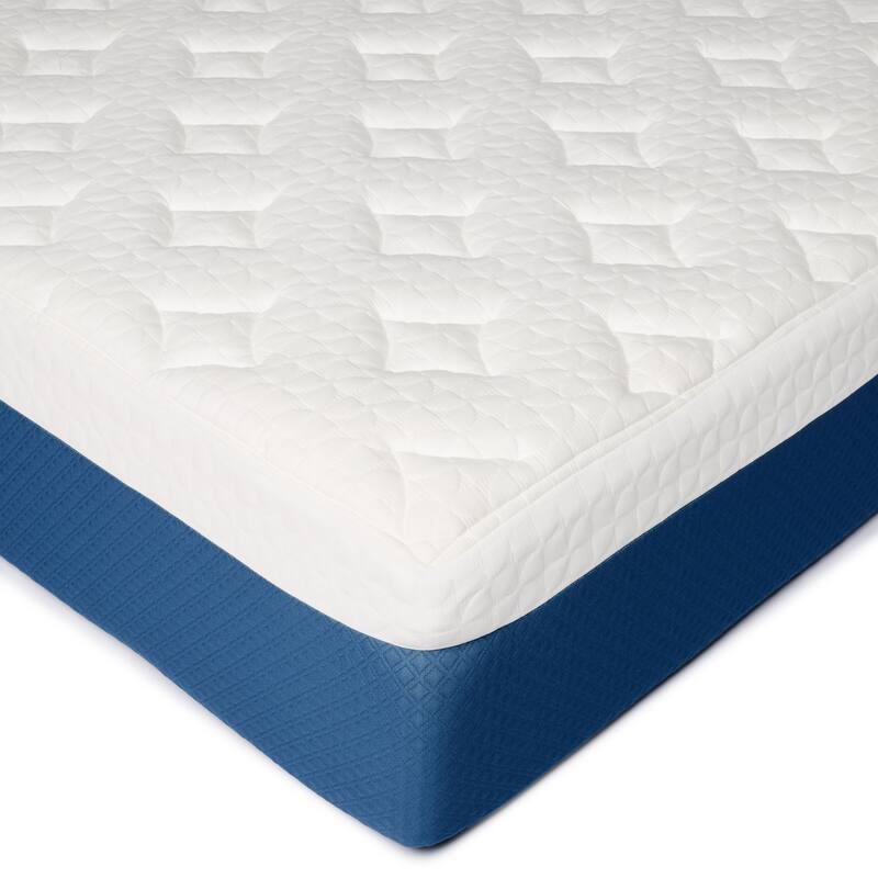 Select Luxury 14-inch Quilted AirFlow Gel Memory Foam Mattress Set