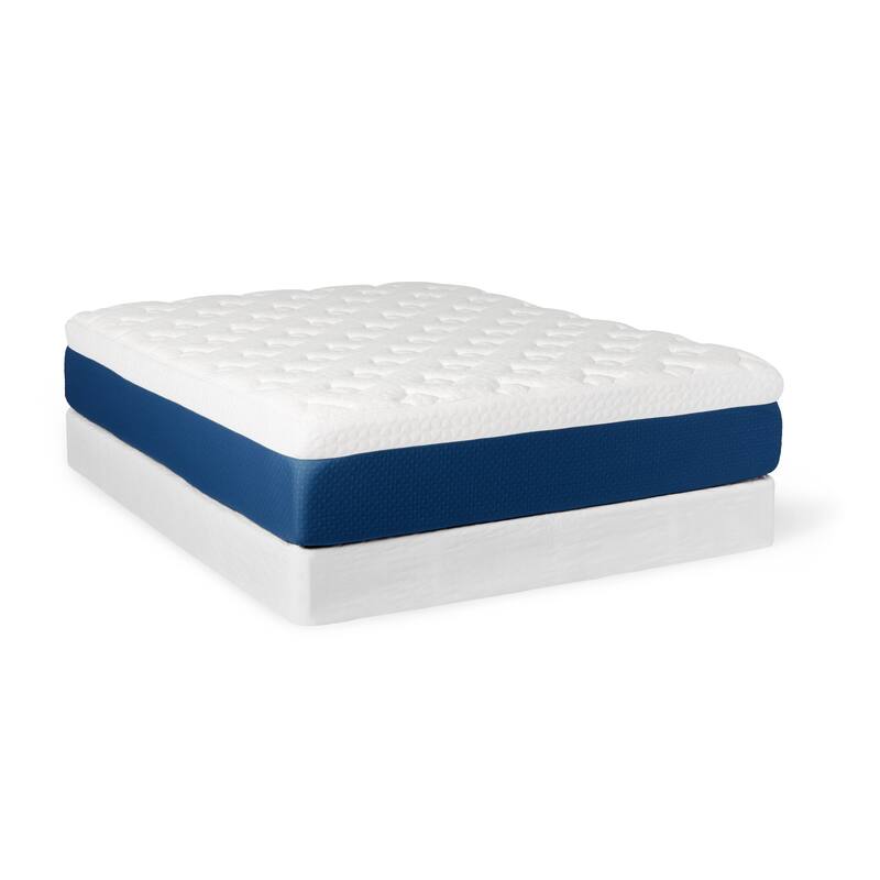Select Luxury 14-inch Quilted AirFlow Gel Memory Foam Mattress Set