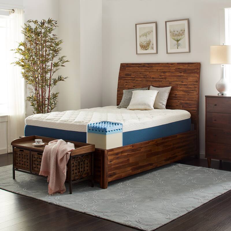 Select Luxury 14-Inch Quilted AirFlow Gel Memory Foam Mattress