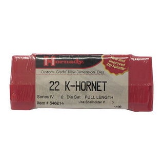Hornady Series IV Specialty Die Set 22 K-HORNET (.224)