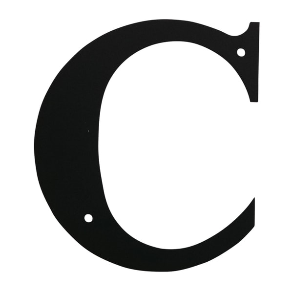 Shop Black Letter C Monogram Sign