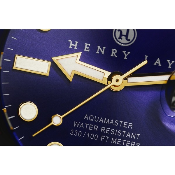 henry jay mens stainless steel specialty aquamaster