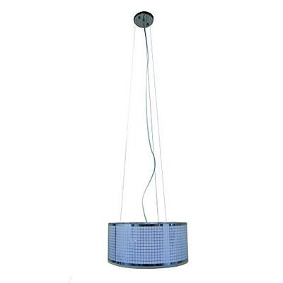 Yosemite Home Decor Summer Hill Chrome Finish with Acrylic Diffuser 3-light Chandelier