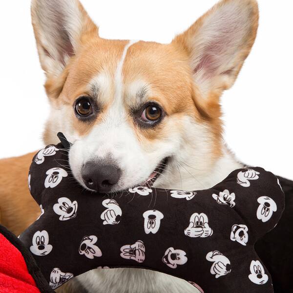 Shop Disney Mickey Mouse 9 Inch Dog Toy Bone Pillow Free