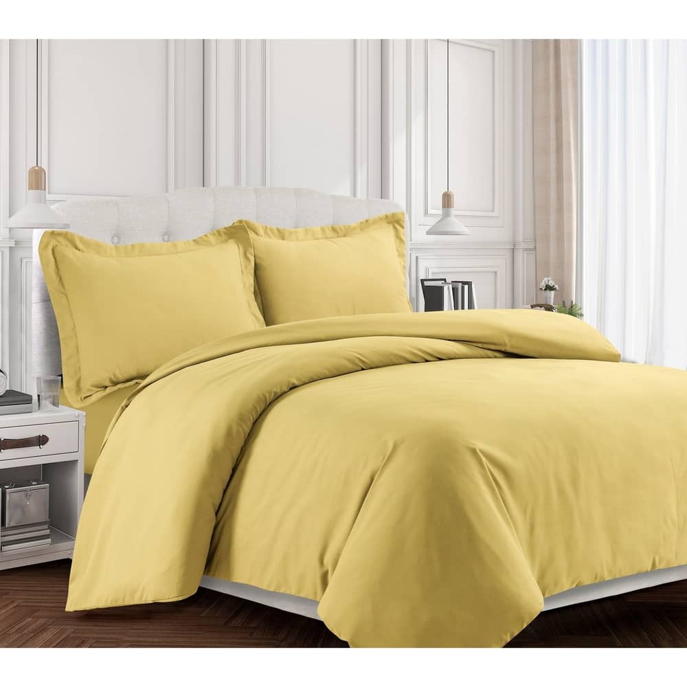 Valencia Oversized Duvet Cover Set (Assorted Colors)