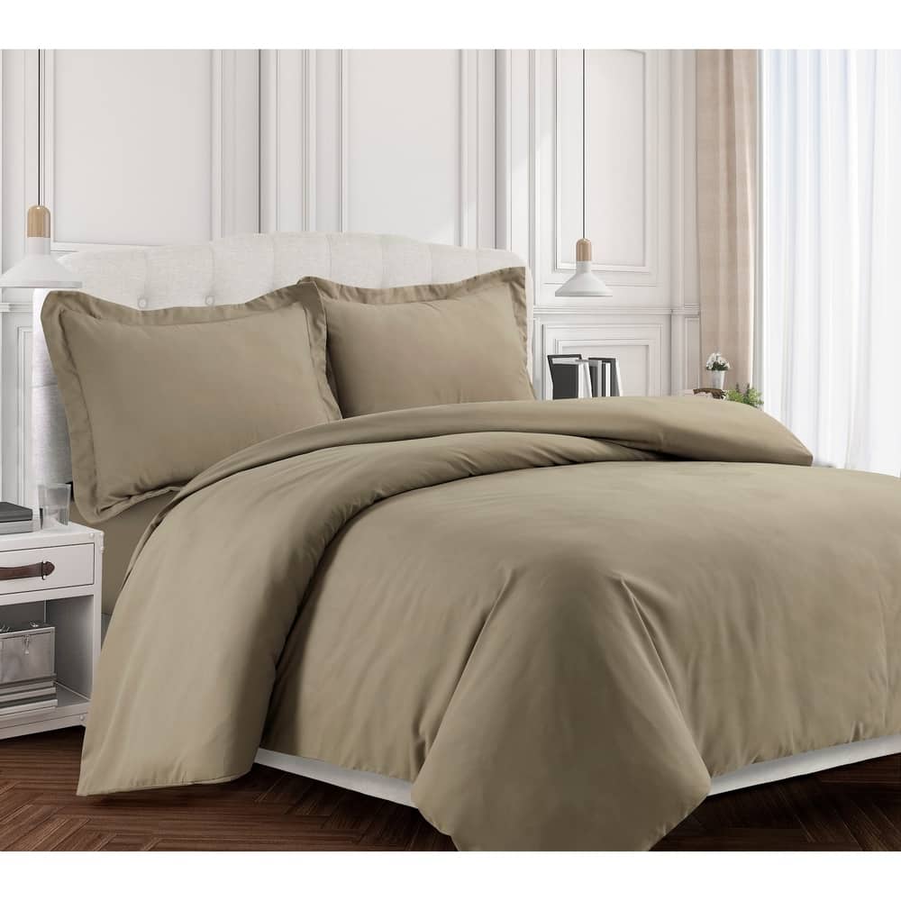 Valencia Oversized Duvet Cover Set (Assorted Colors)
