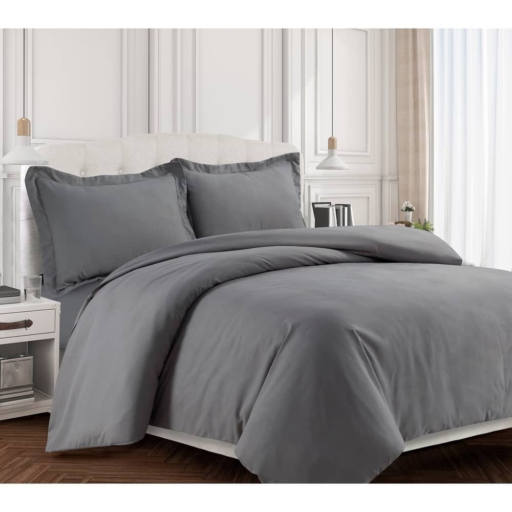 Valencia Oversized Duvet Cover Set (Assorted Colors)