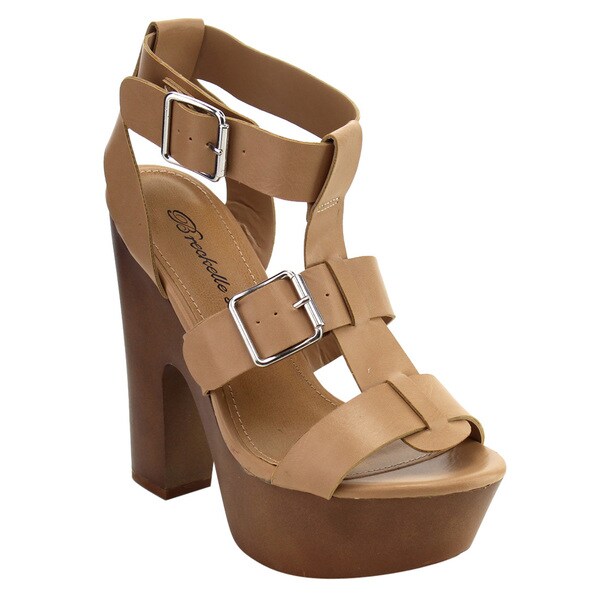 breckelles platform sandals