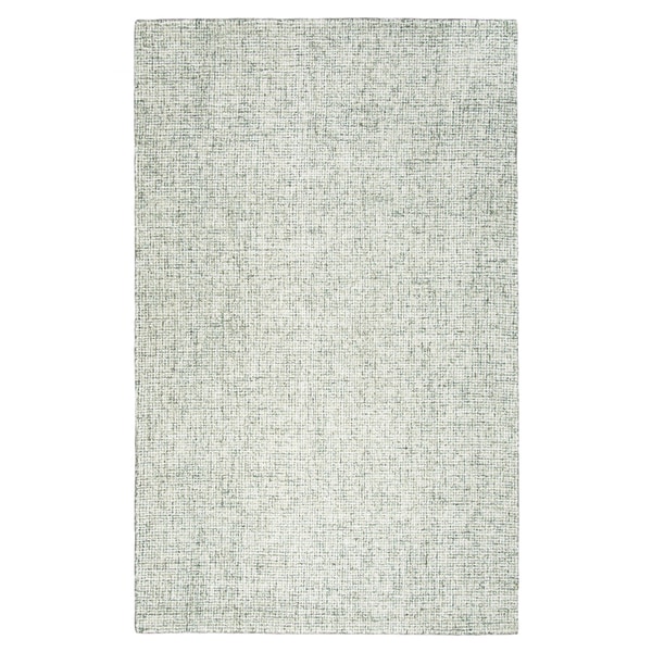 Hand-tufted Brindleton Green Solid Wool Area Rug (9' x 12') - 9' x 12'