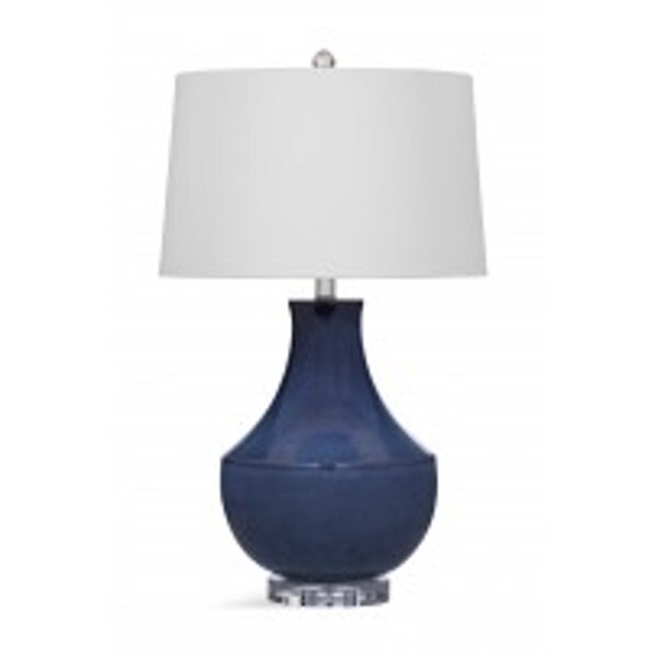 Kinney Blue Ceramic 28-inch Table Lamp