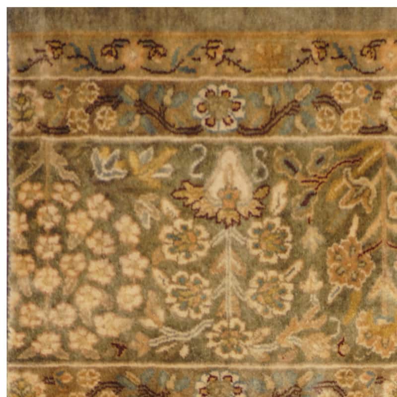 HERAT ORIENTAL Handmade One-of-a-Kind Vegetable Dye Oushak Wool Rug - 2'2 x 4'