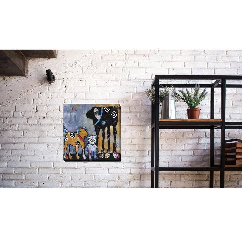 Proud Mom by Jenny Foster Gallery-wrapped Canvas Giclee Art (30 in x 30 in)