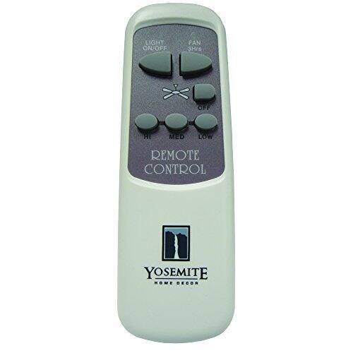Yosemite Home Decor Canopy REM-1 Plastic Wireless Fan Remote Control ...