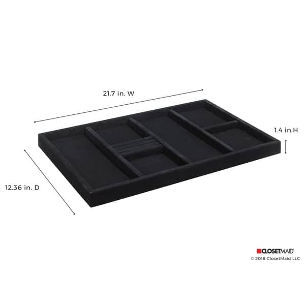 Shop Closetmaid Suitesymphony Jewelry Tray Drawer Insert