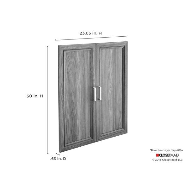 Shop Closetmaid Suitesymphony 25 Inch Wide Door Pair Free