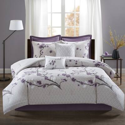 Purple Floral Comforter Sets Find Great Bedding Deals Shopping