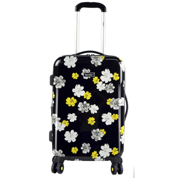 kensie floral luggage